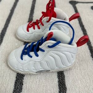 Nike Little Posite One silver Kids